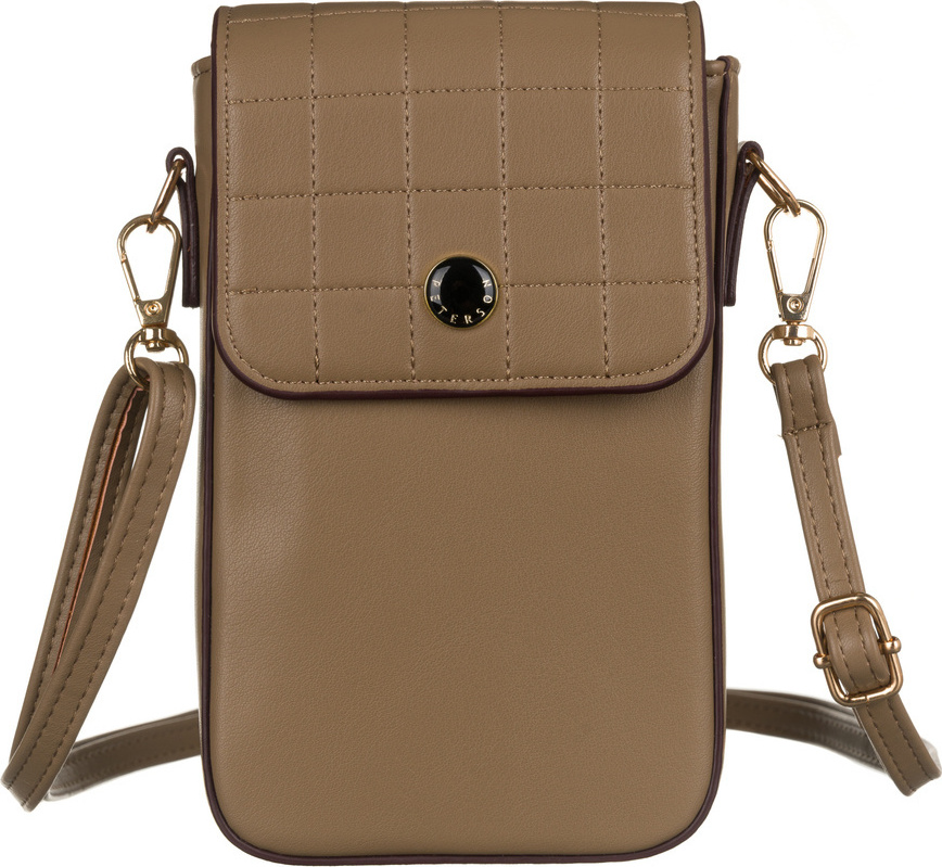 Peterson béžová mini crossbody kabelka [DH] PTN M-15 Veľkosť: ONE SIZE