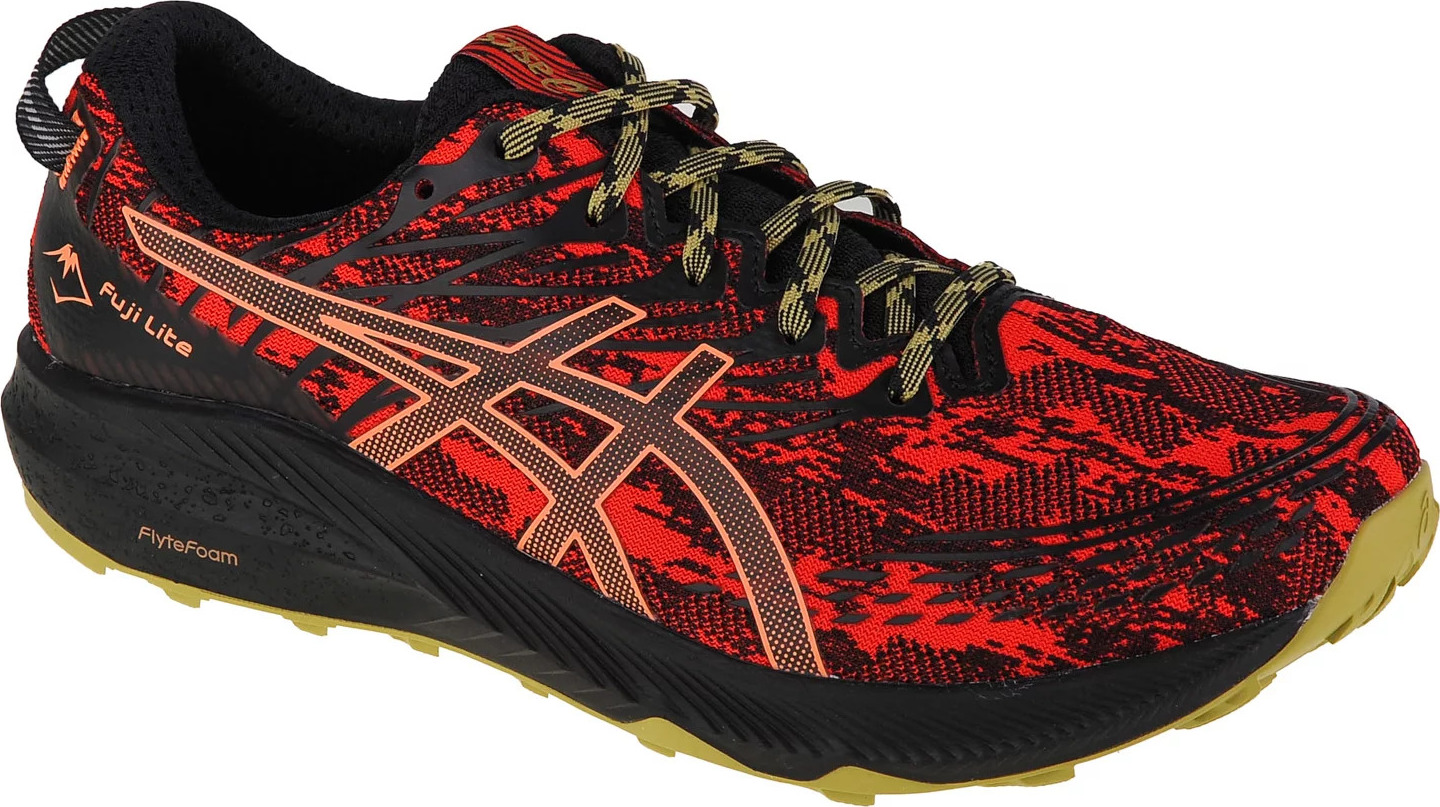 Červené trailové tenisky ASICS Fuji Lite 3 1011B467-600 Veľkosť: 44,5