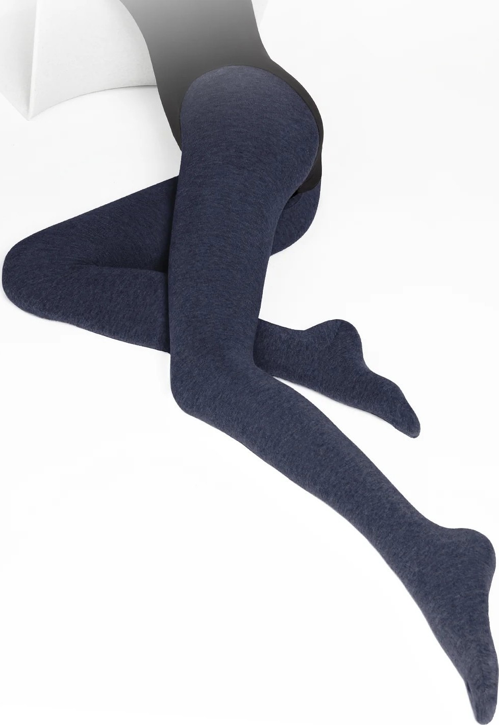 Čierne silonky z vlny Gatta Touch Of Wool Veľkosť: 3-M, Barva: čierna