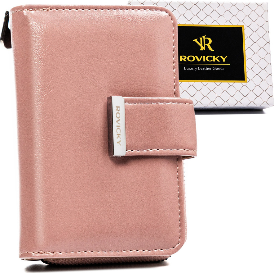 Rovicky svetloružová peňaženka V244 PU RPX-31-ML Veľkosť: ONE SIZE