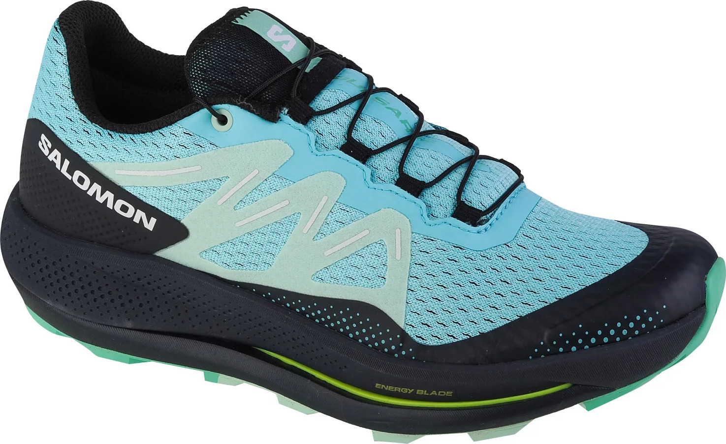 Svetlomodré bežecké tenisky Salomon Pulsar Trail W 472104 Veľkosť: 38