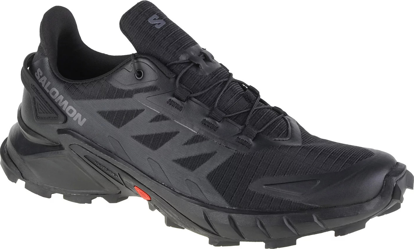 Čierne bežecké topánky Salomon Supercross 4 417362 Veľkosť: 42 2/3