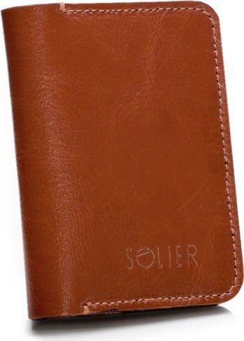 Elegantná pánska peňaženka značky SOLIER SW16 BROWN Veľkosť: ONE SIZE