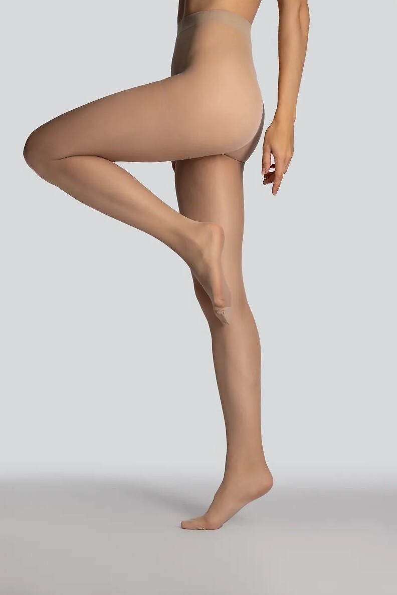 Matné silonky Mona Viola Matt Effect 15 deň Veľkosť: M, Barva: hnedá