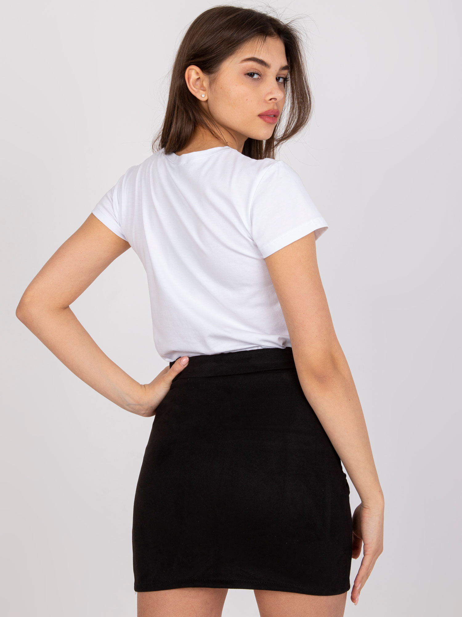 Dámske biele tričko RV-TS-4623.11-white Veľkosť: L