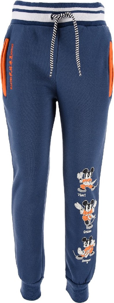 Disney Mickey Mouse - modré chlapčenské tepláky Veľkosť: 128