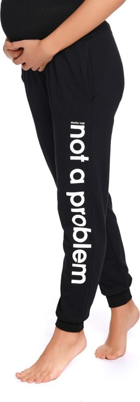 Čierne tehotenské tepláky NAP Veľkosť: S