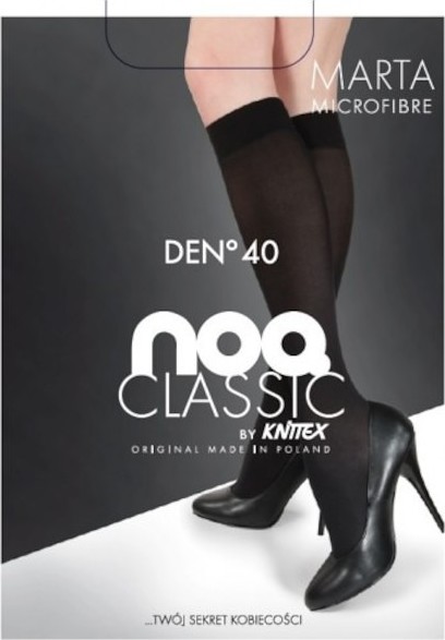 Matné podkolienky Knittex 32003 Marta 40 deň Veľkosť: ONE SIZE, Barva: Kávová