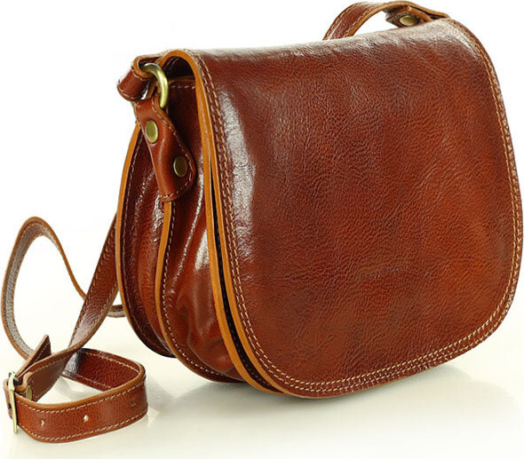 MAZZINI Hnedá malá kabelka MARCO l127a Veľkosť: ONE SIZE