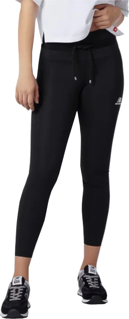 ČIERNE DÁMSKE LEGÍNY NEW BALANCE LEGGINGS WP13514BK Veľkosť: S