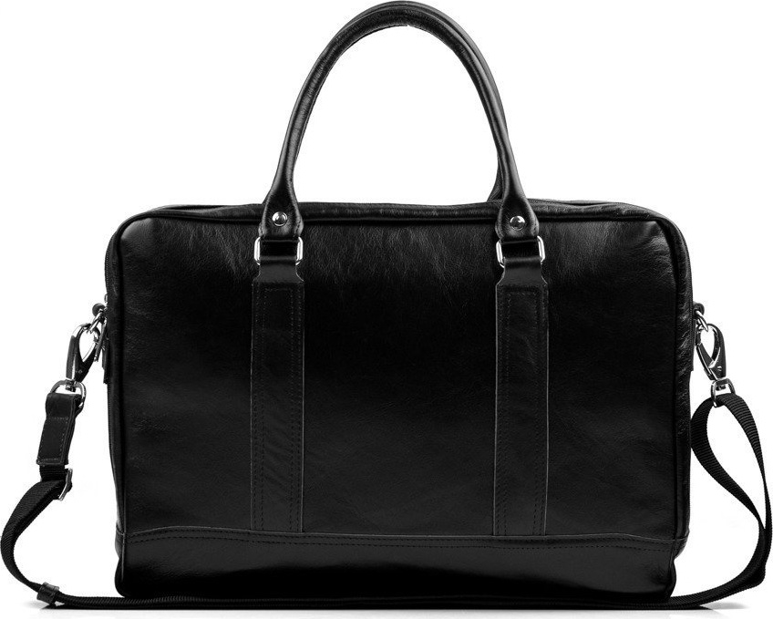 Pánska kožená čierna taška SL02 BLACK Veľkosť: ONE SIZE