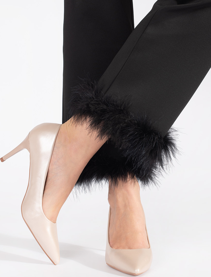 Béžové lodičky na podpätku GD-XR-501C-BE Veľkosť: 37