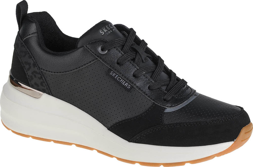 Čierne dámske tenisky Skechers Billion-Subtle Spots 155616-BLK Veľkosť: 36