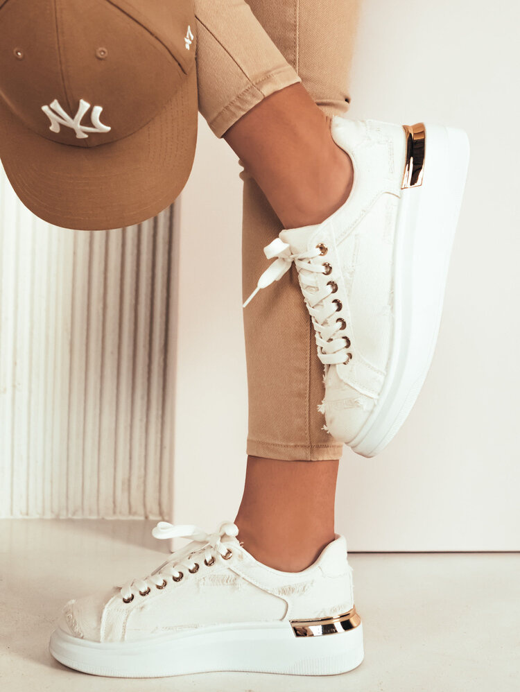 Smotanové tenisky na platforme BURGO ZY0474 Veľkosť: 39