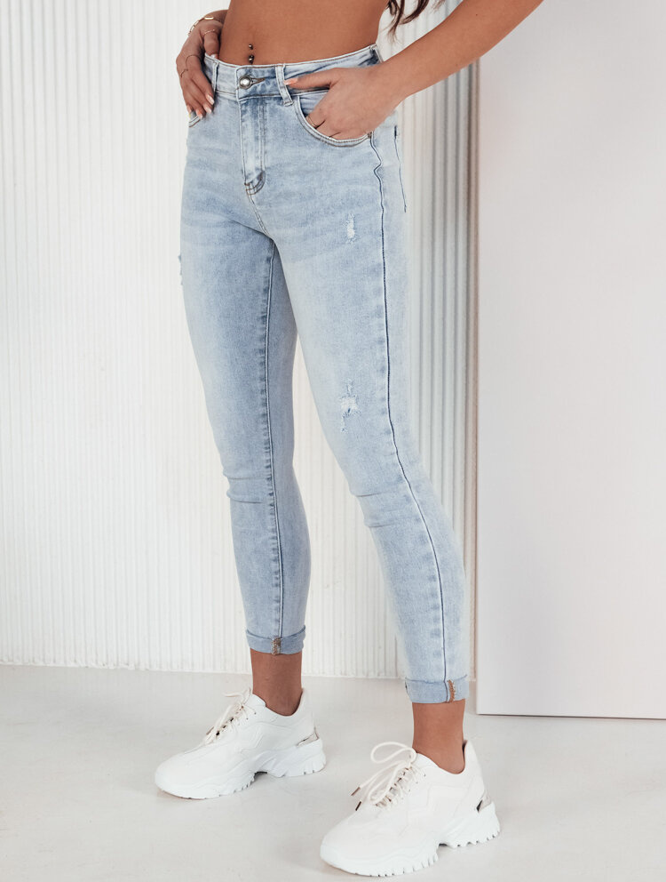 Svetlomodré skinny džínsy AGOST UY1903 Veľkosť: 32