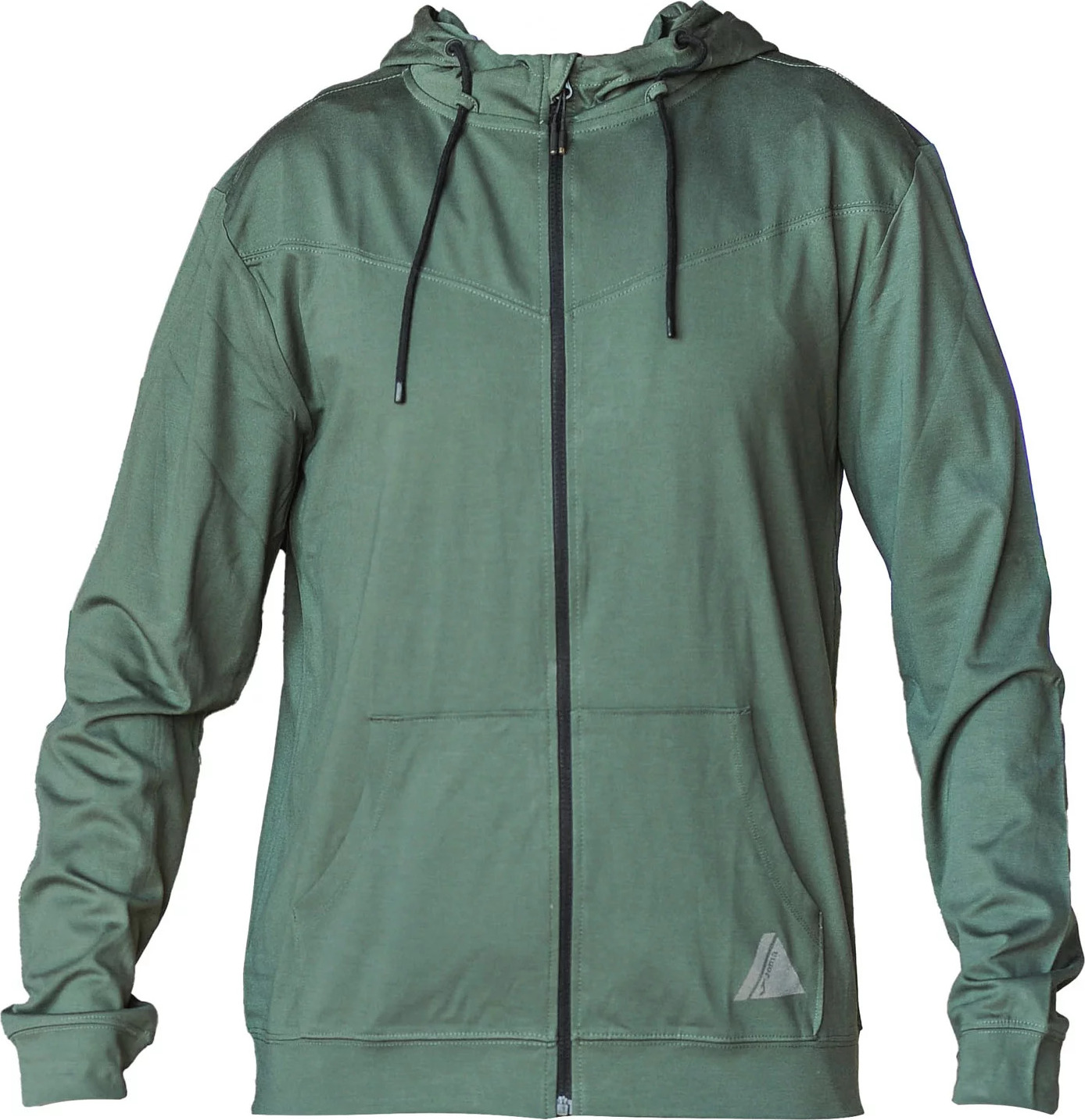 Zelená športová mikina Joma Indoor Gym Zip-Up Hoodie 102970-477 Veľkosť: S