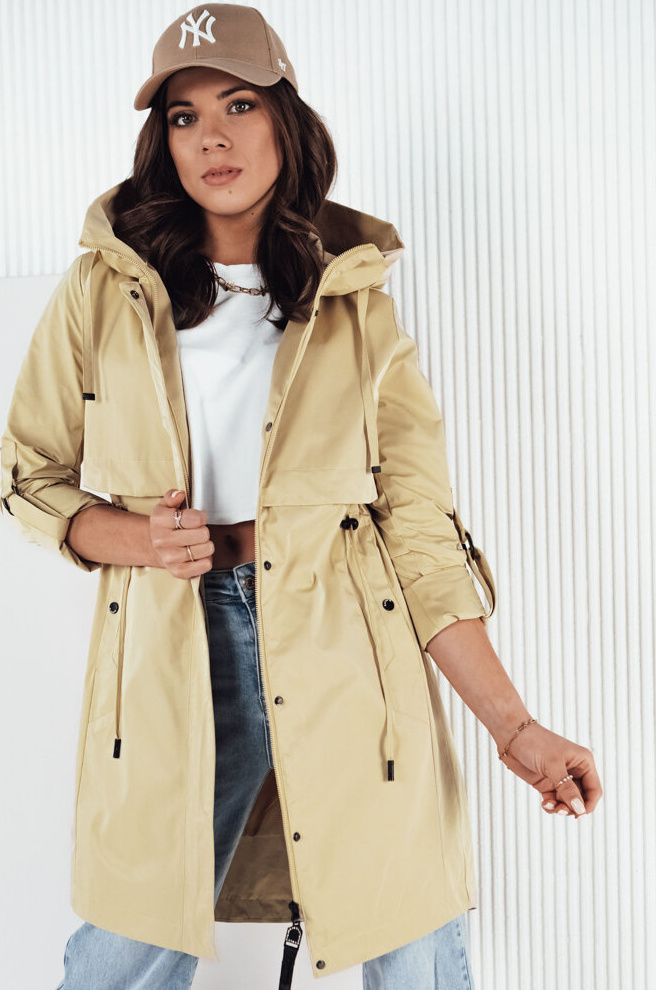 Svetložltá prechodná parka NOCITO TY4199 Veľkosť: L