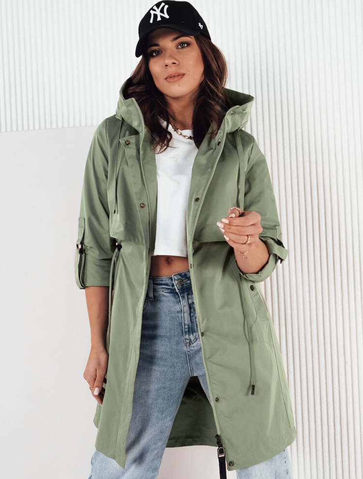 Svetlá khaki prechodná parka NOCITO TY4201 Veľkosť: 2XL