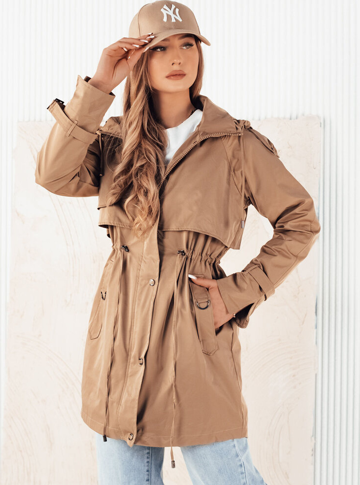 Hnedá parka BRENS TY4231 Veľkosť: S