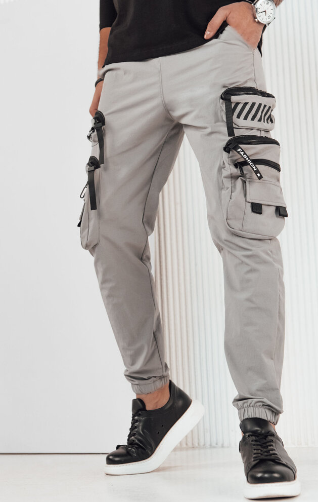 Sivé cargo tepláky UX4159 Veľkosť: M