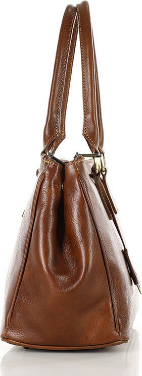 MARCO MAZZINI hnedá shopper kabelka (417b) Veľkosť: ONE SIZE