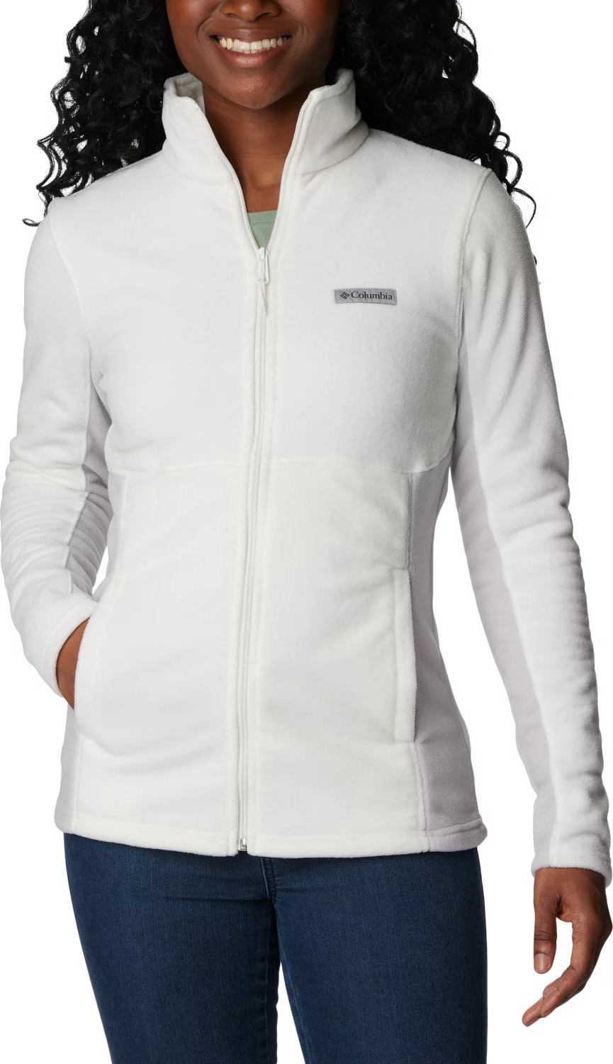 BIELA FLEECOVÁ MIKINA COLUMBIA BASIN TRAIL III FULL ZIP FLEECE 1938041125 Veľkosť: M