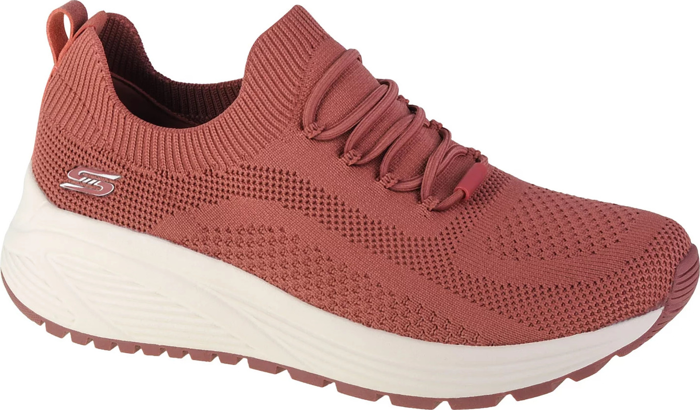 Červené dámske tenisky Skechers Bobs Sport Sparrow 2.0 117027-ROS Veľkosť: 36