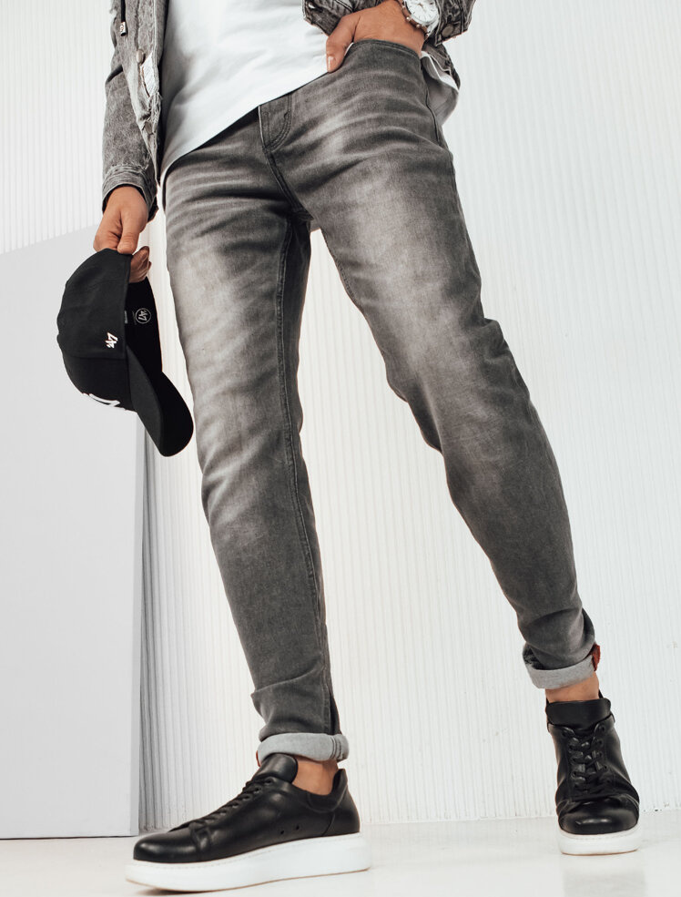 Sivé džínsové nohavice UX4228 Veľkosť: 29