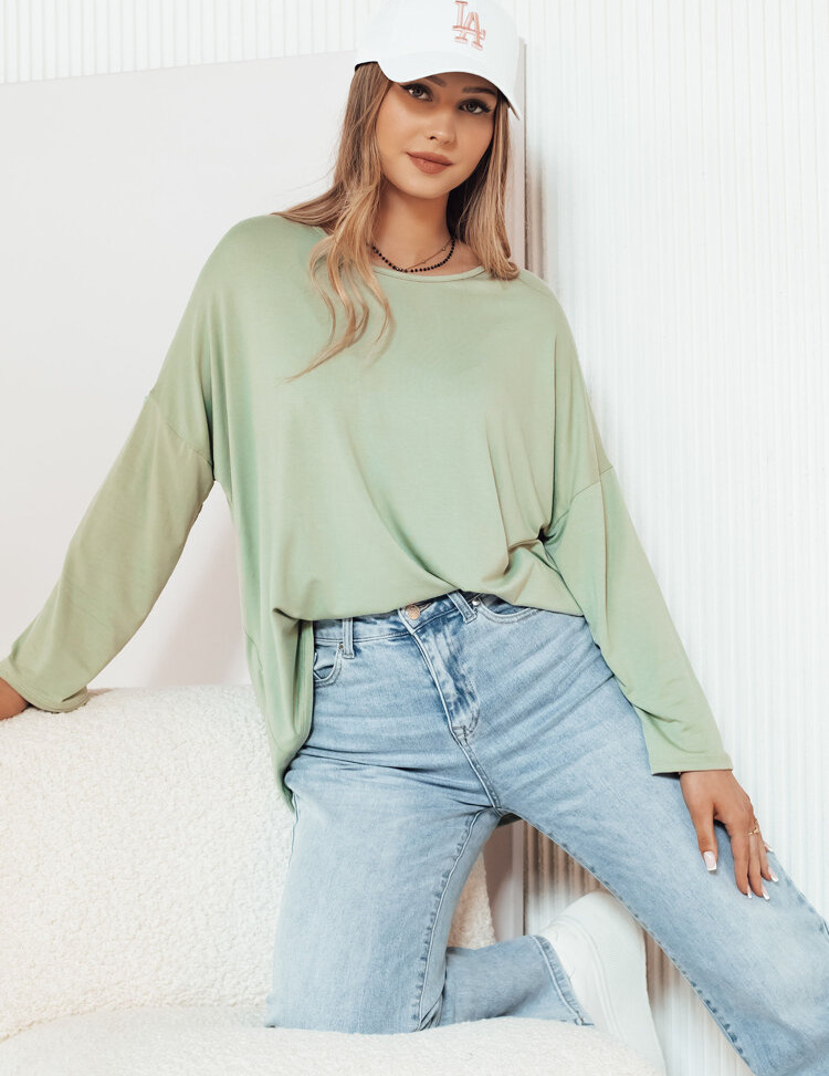 Zelené oversize tričko BAFINA RY2455 Veľkosť: ONE SIZE