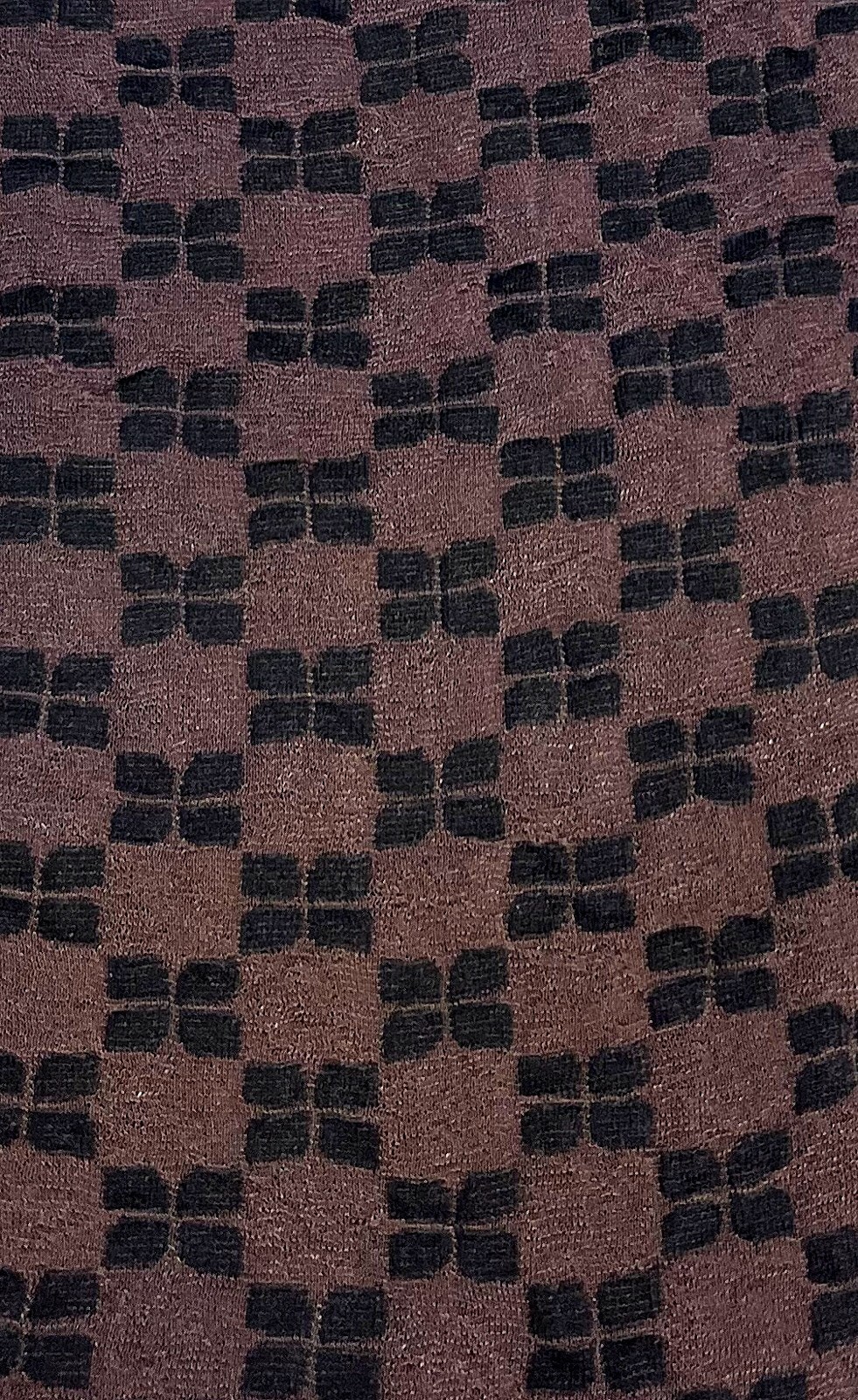 Silonky s geometrickým vzorom Knittex 12406 Phlox 20 deň Veľkosť: S, Barva: bronzovo-čierna