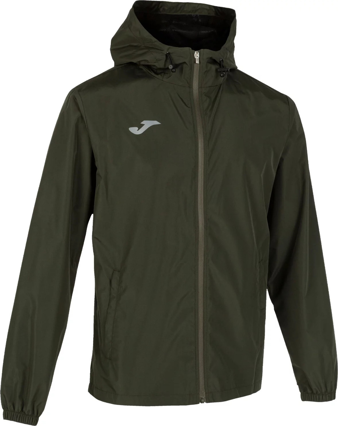 Tmavákhaki pánska športová bunda Joma Elite VII Rain Jacket 102235-473 Veľkosť: L