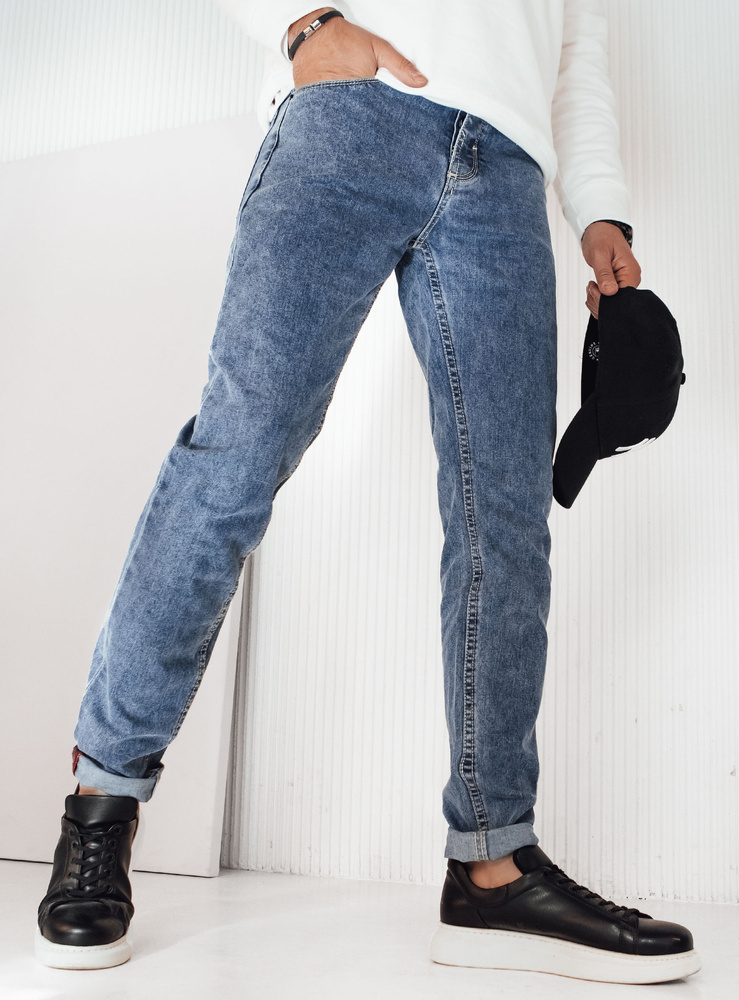 Modré džínsové nohavice UX4238 Veľkosť: 29