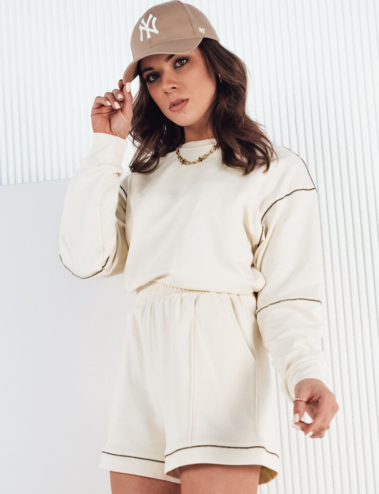 Smotanová krátka súprava PULGAR AY1011 Veľkosť: ONE SIZE