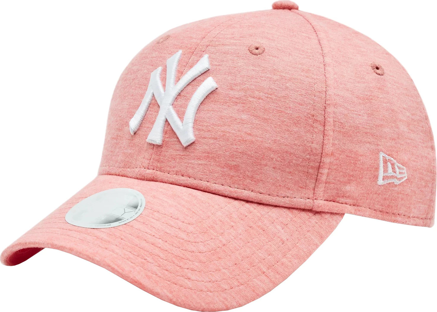 Svetloružová dámska šiltovka New Era Wmns Jersey Ess 9FORTY New York Yankees Cap 60298632 Veľkosť: ONE SIZE