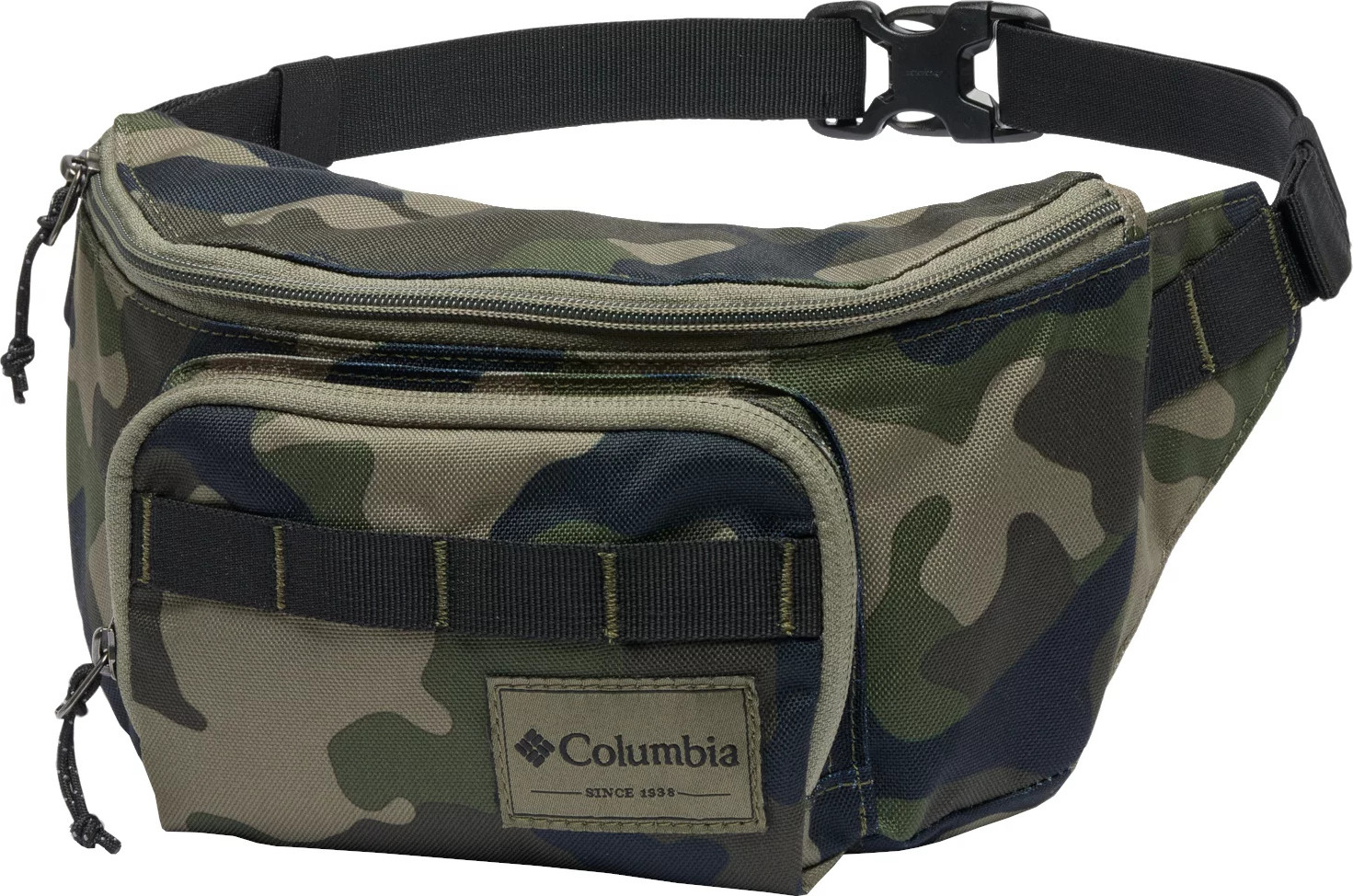 Zelená maskáčová ľadvinka Columbia Zigzag Hip Pack 1890911398 Veľkosť: ONE SIZE