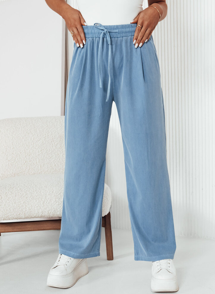 Svetlomodré široké nohavice ASTERS UY2036 Veľkosť: M/L