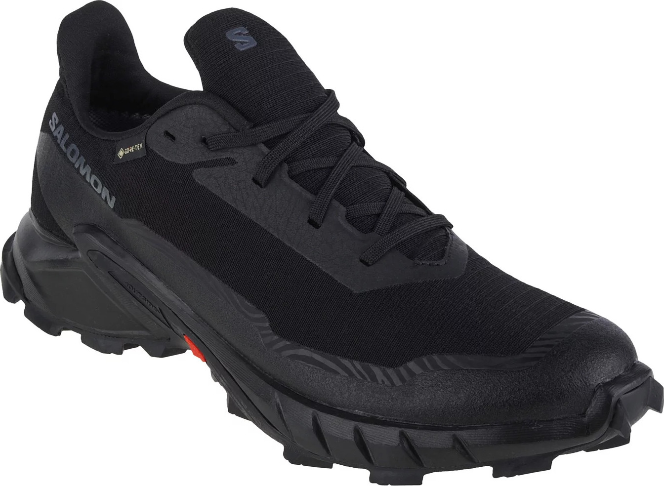 Čierne pánske bežecké topánky Salomon Alphacross 5 GTX 473075 Veľkosť: 41 1/3