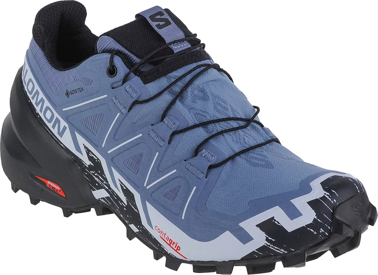 SIVÉ DÁMSKE TRAILOVÉ TENISKY SALOMON SPEEDCROSS 6 GTX W 473023 Veľkosť: 38 2/3