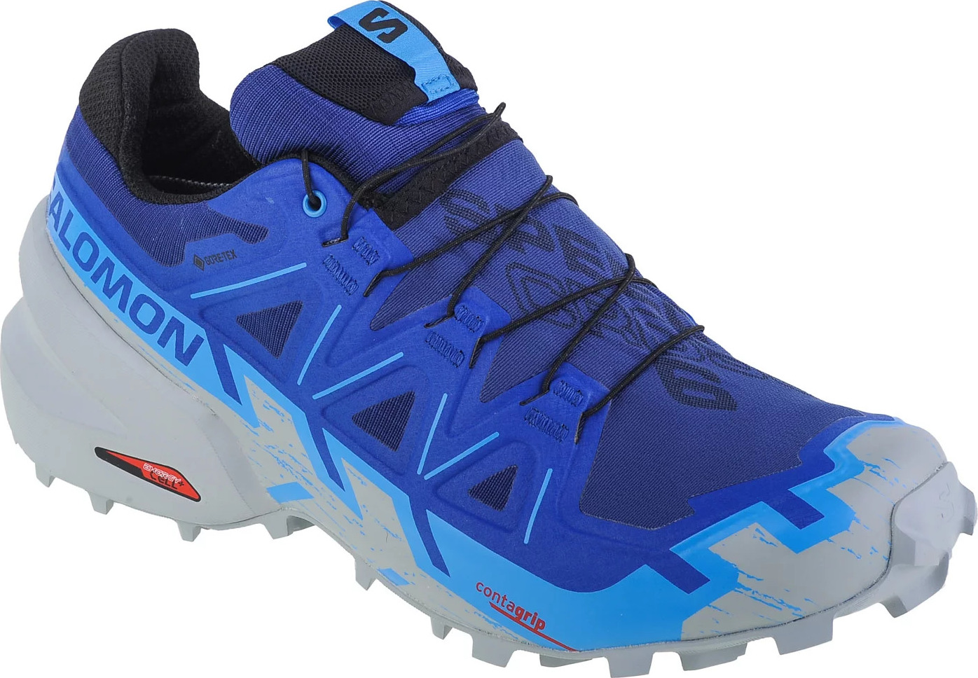 MODRÉ PÁNSKE TRAILOVÉ TOPÁNKY SALOMON SPEEDCROSS 6 GTX 473020 Veľkosť: 42