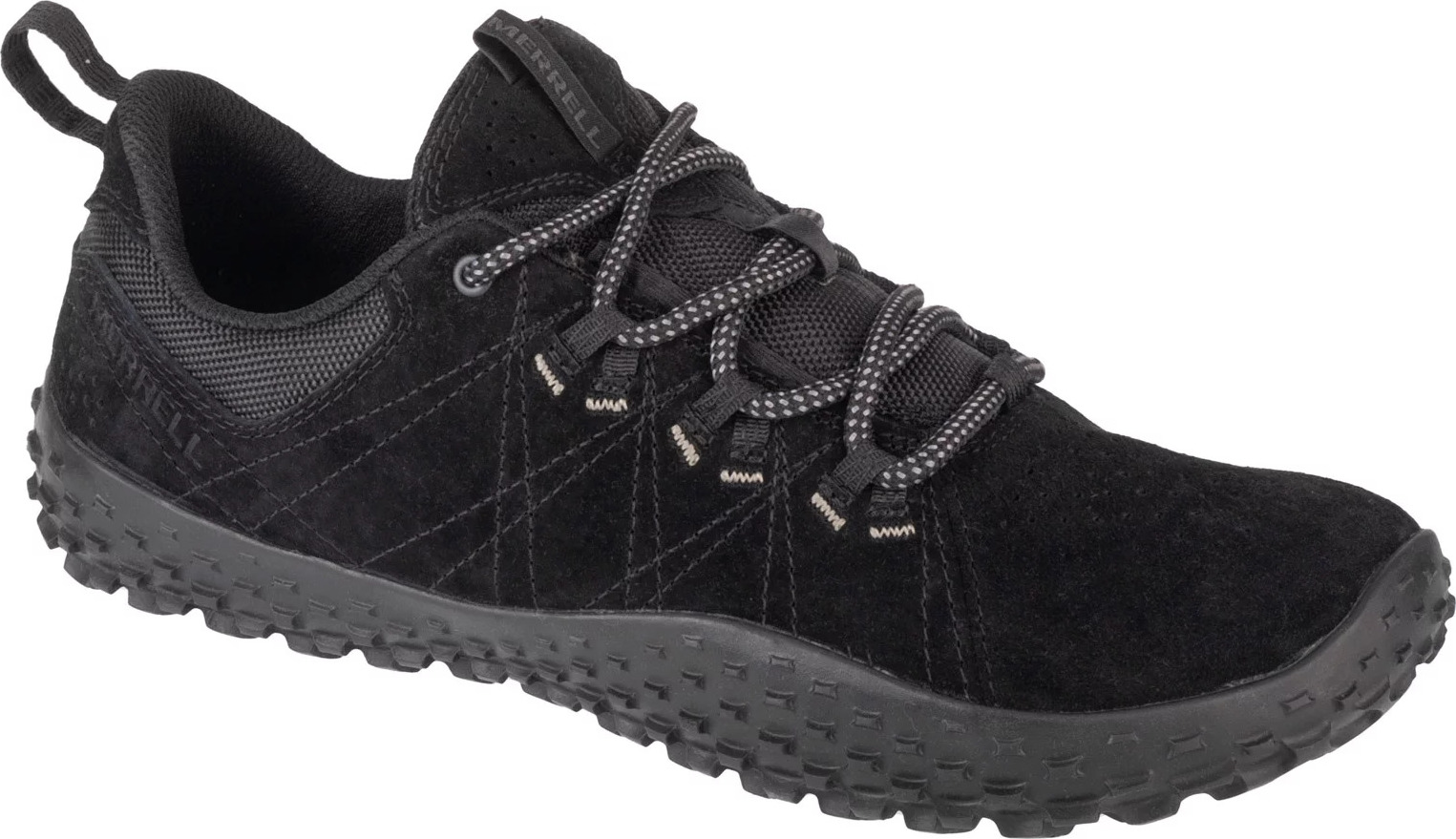 Čierne turistické barefoot topánky Merrell Wrapt J037753 Veľkosť: 43,5