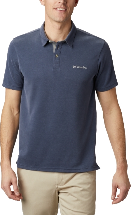 Modré tričko Columbia Nelson Point Polo 1772721464 Veľkosť: S