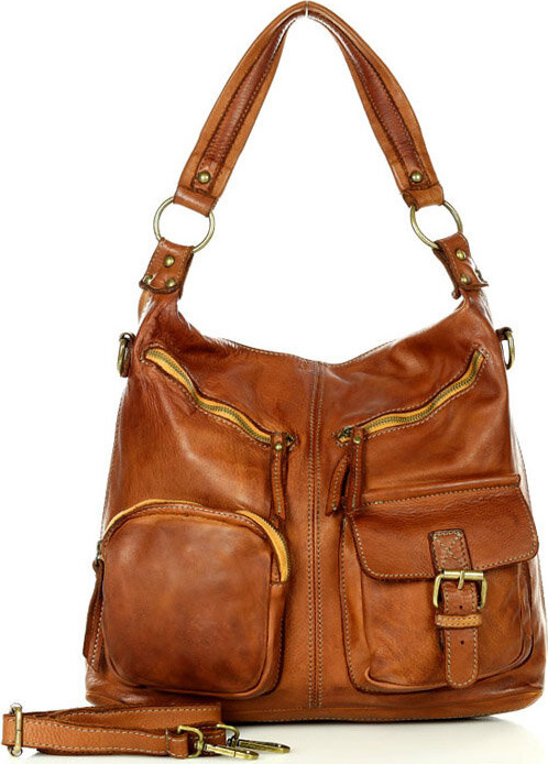 MARCO MAZZINI hnedá kabelka v23b Veľkosť: ONE SIZE