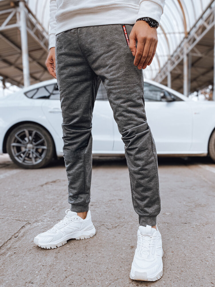 Svetlosivé pánske tepláky UX4281 Veľkosť: XL/2XL