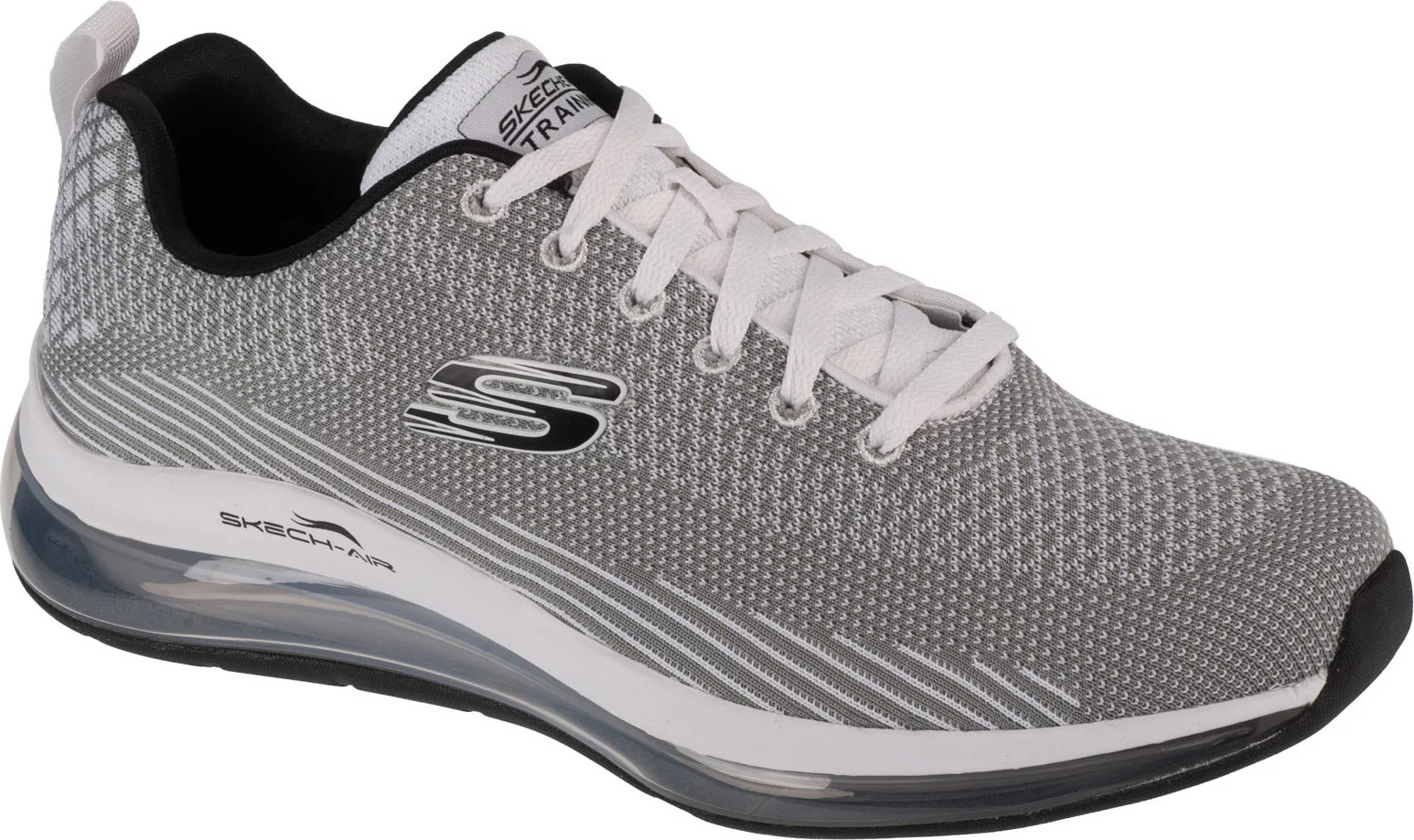 Sivé pánske tenisky Skechers Skech-Air Element 2.0 232340-WHT Veľkosť: 44