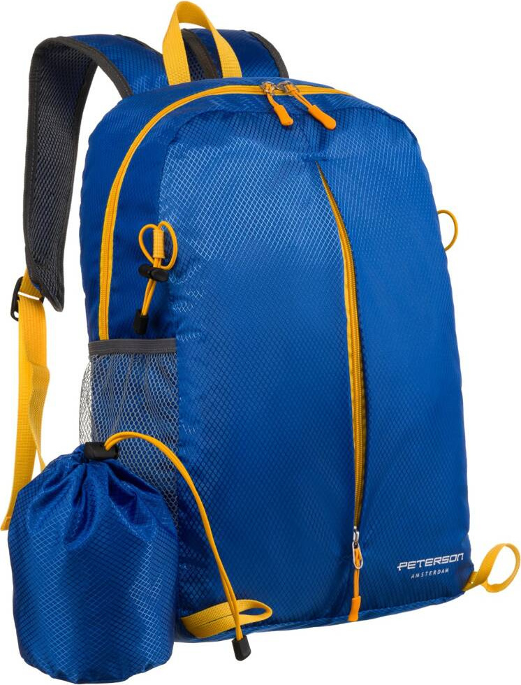 Peterson modrý turistický vodeodolný batoh PTN 23006 Veľkosť: ONE SIZE