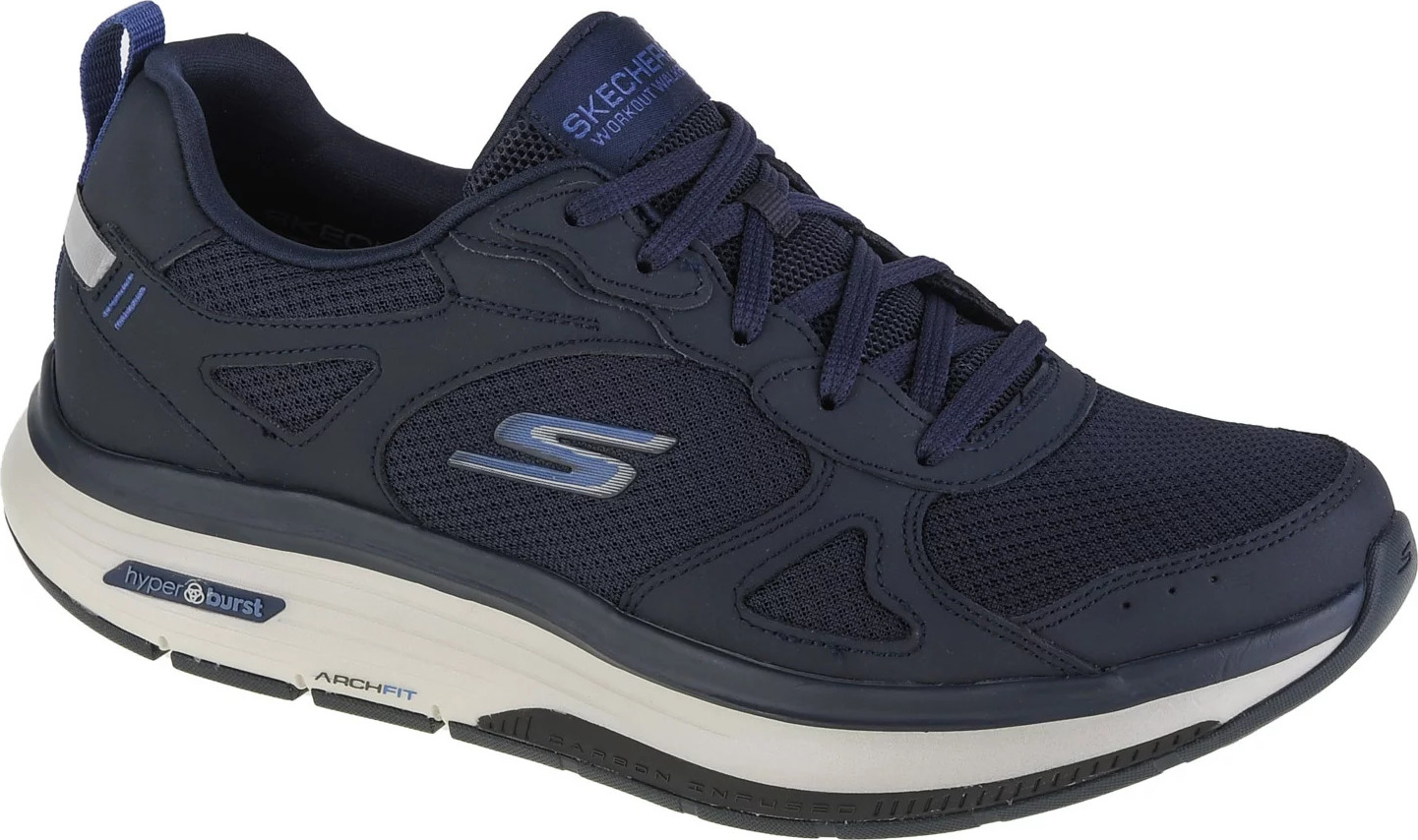 TMAVOMODRÉ PÁNSKE TENISKY SKECHERS GO WALK WORKOUT WALKER 216441-NVY Veľkosť: 41