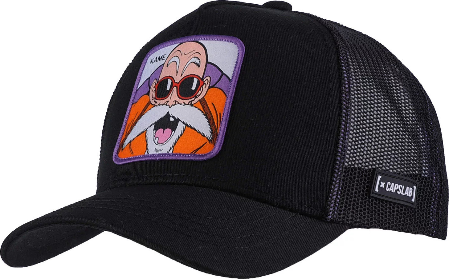 Čierna štýlová šiltovka Capslab Freegun Dragon Ball Z Kame Cap CL-DBZ-1-KAMC CL-DBZ-1-KAMC Veľkosť: ONE SIZE