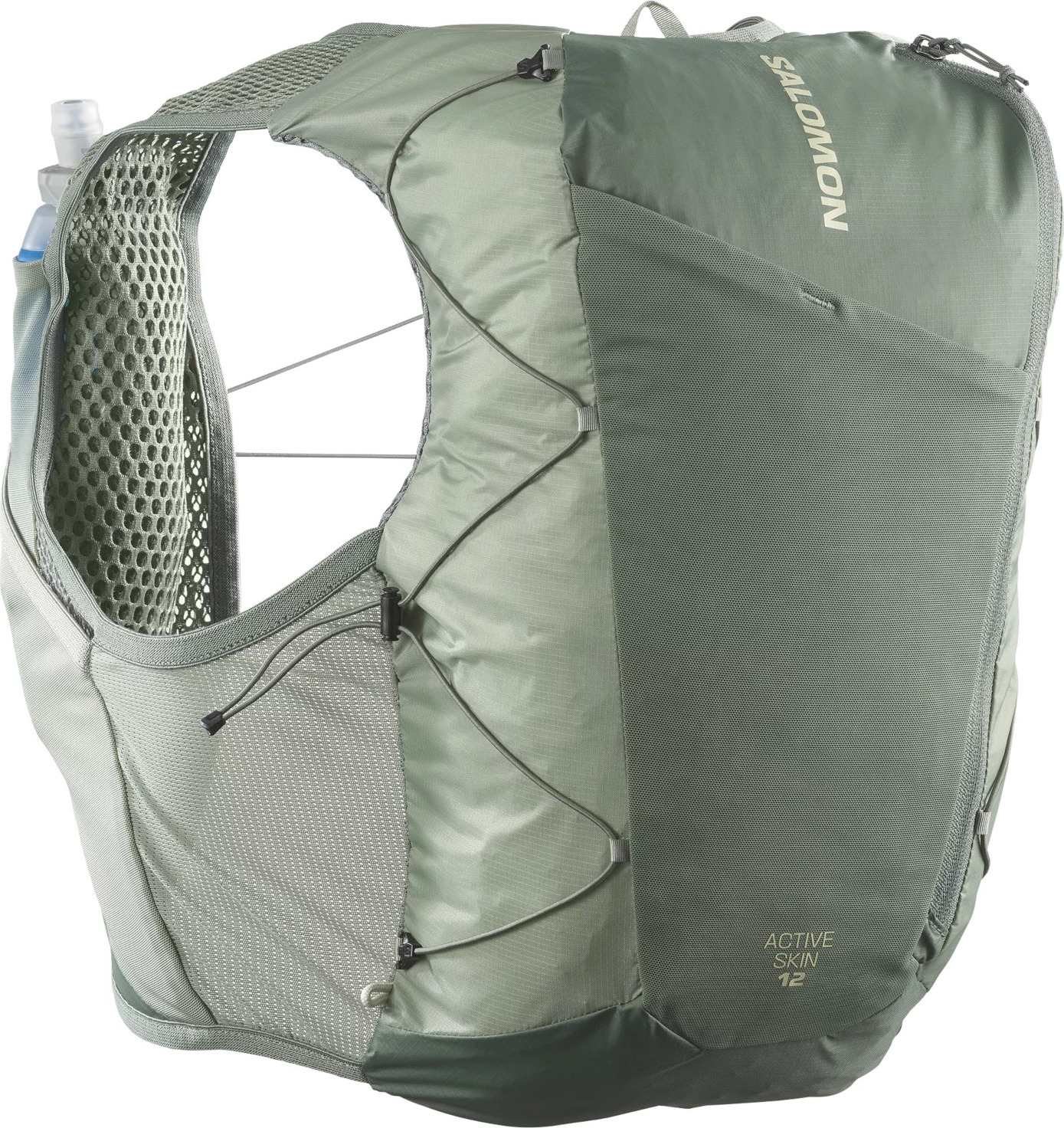 Svetlý khaki bežecký batoh Salomon Active Skin 12 Set C21776 Veľkosť: M
