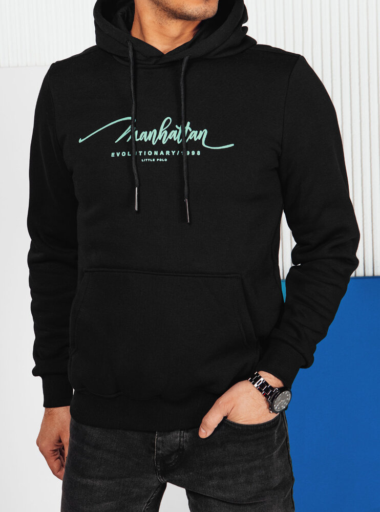 Čierna mikina s kapucňou BX5701 Veľkosť: 2XL