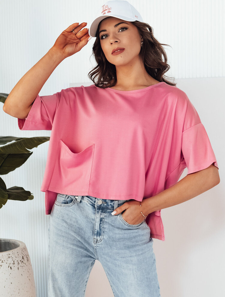 Ružové oversize tričko ARRIWA RY2508 Veľkosť: ONE SIZE